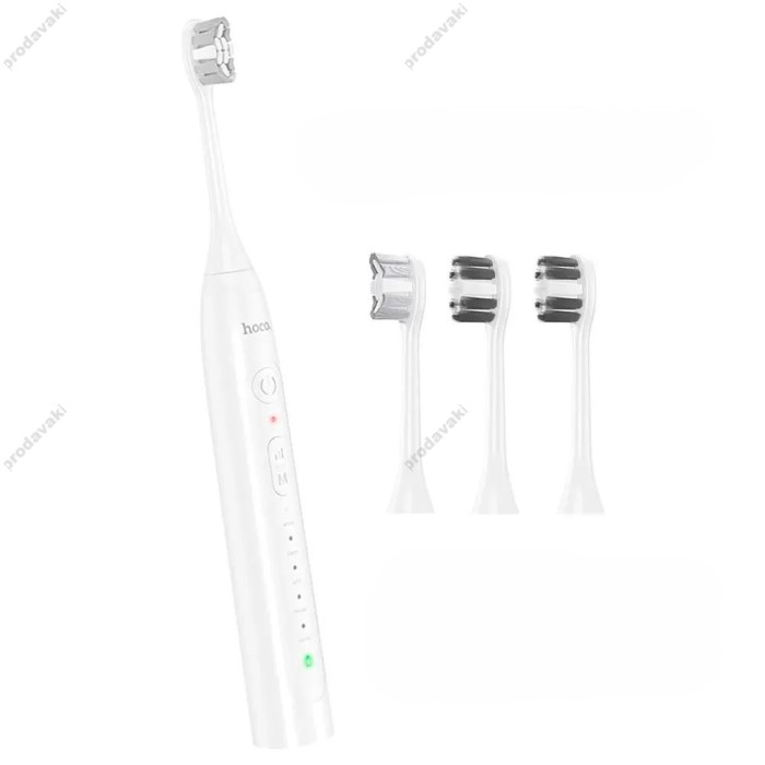 Електрична зубна щітка HOCO HP60 Wave electric toothbrush 5 modes White