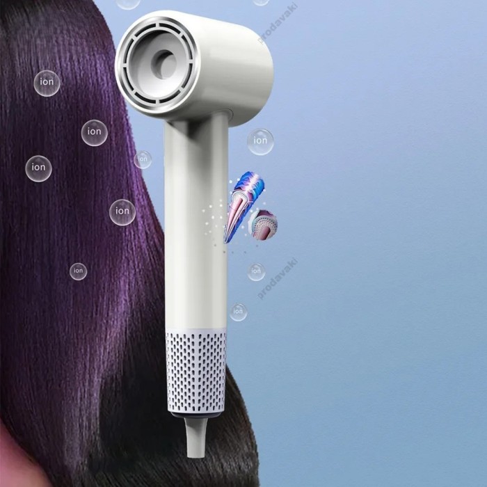 Фен XO CF29 Digital Display Intelligent Temperature Control High Speed Hair Dryer White