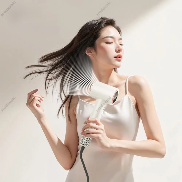 Фен XO CF29 Digital Display Intelligent Temperature Control High Speed Hair Dryer White