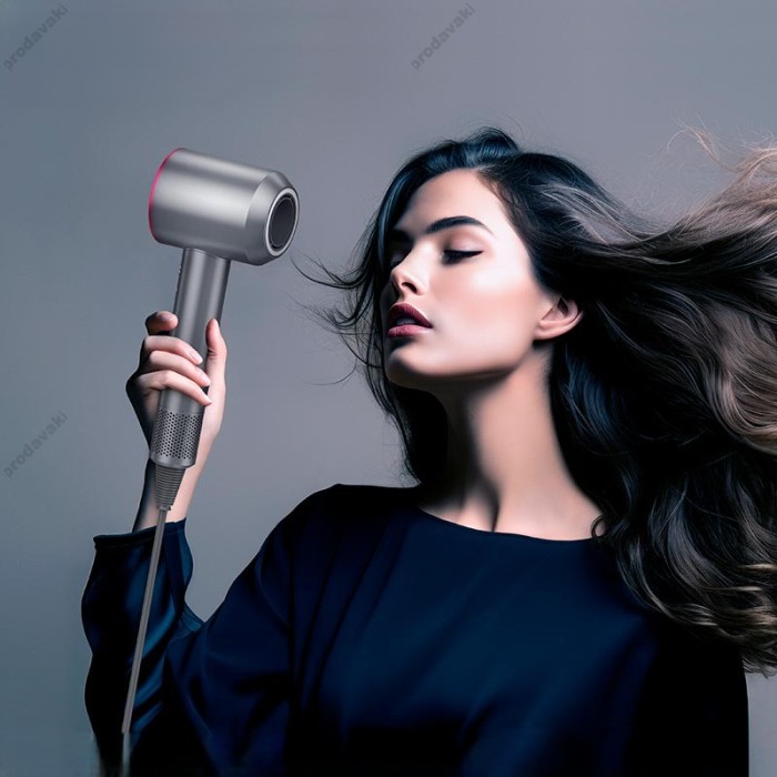 Фен Hoco DAR31 Wave high-speed negative ion hair care hair dryer Grey