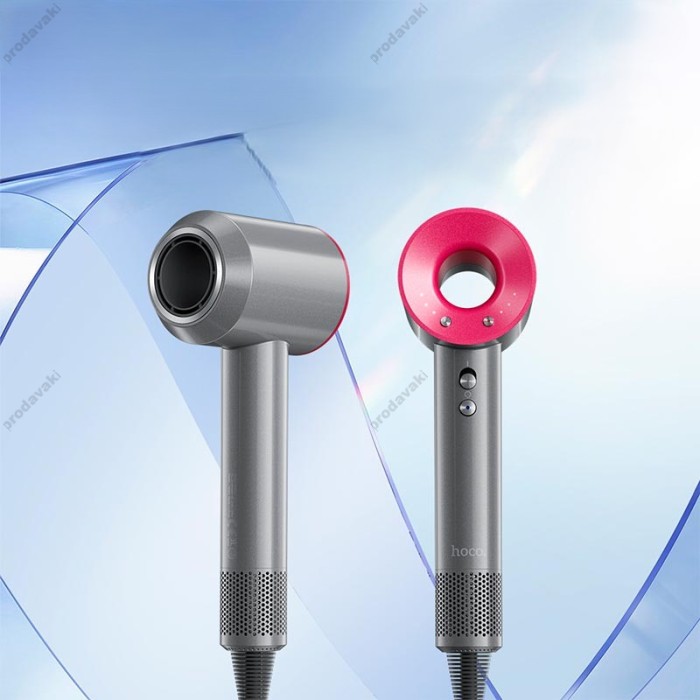 Фен Hoco DAR31 Wave high-speed negative ion hair care hair dryer Rose-red