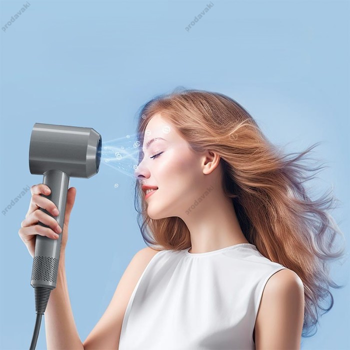 Фен Hoco DAR31 Wave high-speed negative ion hair care hair dryer Grey