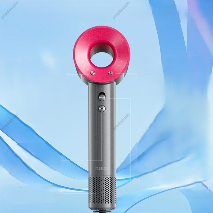 Фен Hoco DAR31 Wave high-speed negative ion hair care hair dryer Rose-red