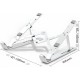 Підставка для ноутбука та MacBook XO C49 Folding Laptop Stand Silver