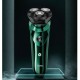 Електробритва Hoco Dar06 Plus електричний апарат із smart LED індикатор IPX7 Green