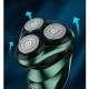 Електробритва Hoco Dar06 Plus електричний апарат із smart LED індикатор IPX7 Green