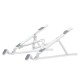 Підставка для ноутбука та MacBook XO C102 Foldable Laptop Stand Silver