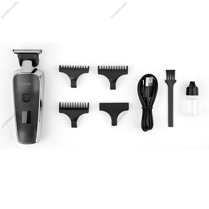 Машинка для стрижки волосся Hoco HP23 Diamond engraving electric Hair clipper Black