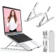 Підставка для ноутбука та MacBook XO C49 Folding Laptop Stand Silver