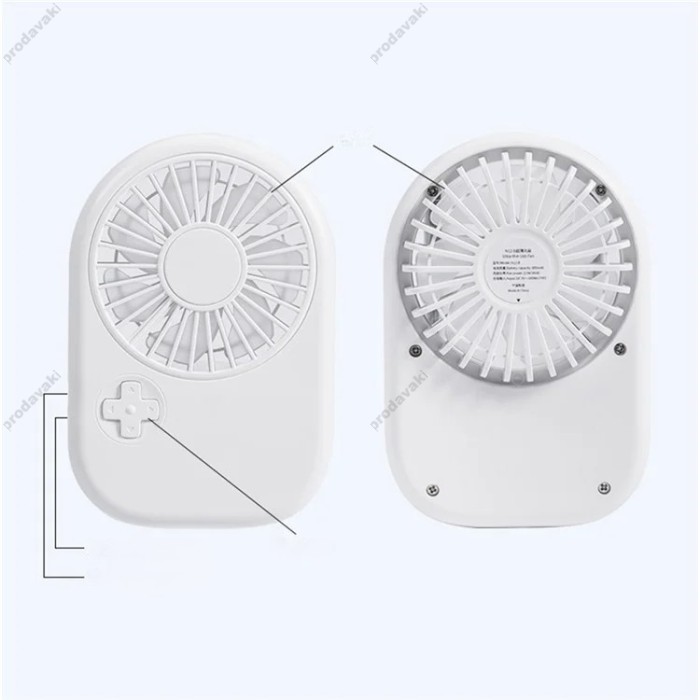 Портативний міні вентилятор CH N12-A White