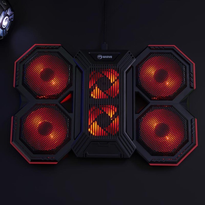 Підставка для ноутбука та MacBook кулер MARVO Cooling Pad FN-41