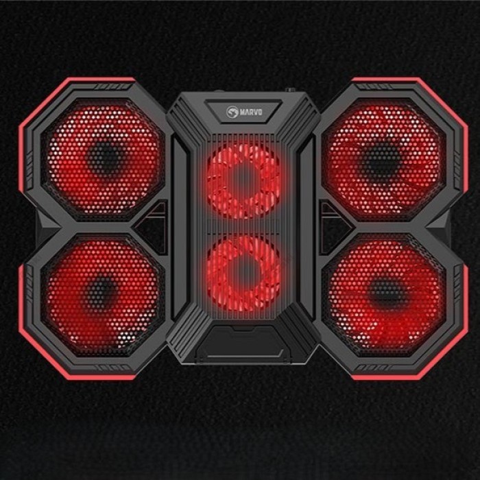 Підставка для ноутбука та MacBook кулер MARVO Cooling Pad FN-41