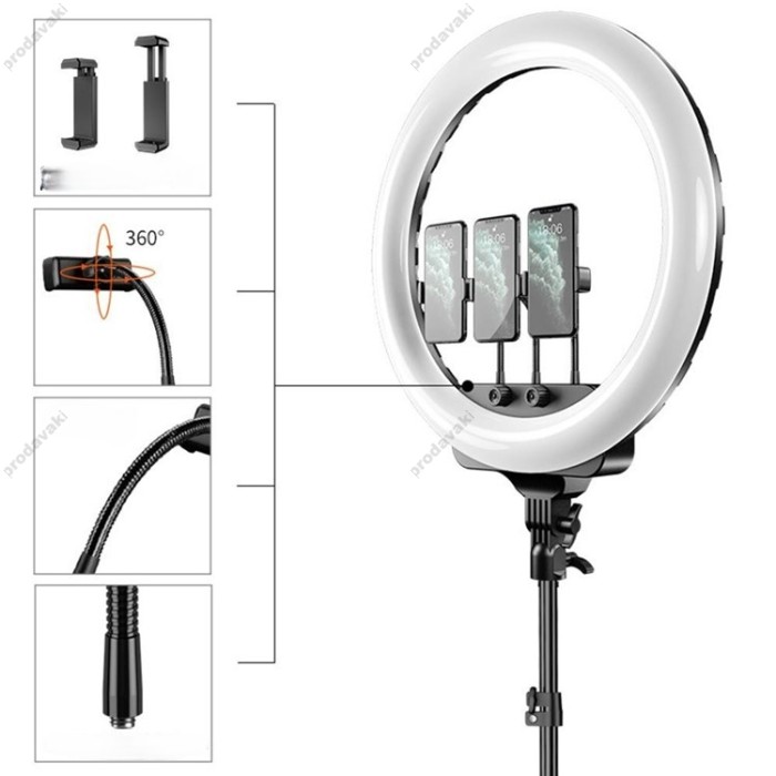 Лампа Кільцева LED CH RL-19 46cm 18" 55W 2700-6500K
