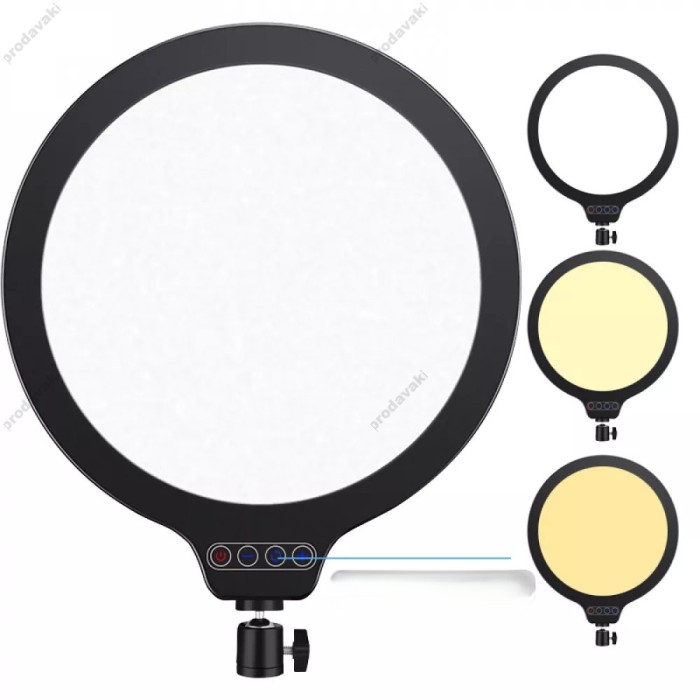 Лампа кругла LED CH VAS-01 USB C 26см 18W 3000-7000K