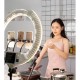 Лампа Кільцева LED Veron FS-640 II 55см 100W 3200-5500K white з дзеркалом