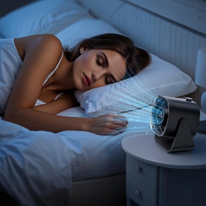 Портативний міні вентилятор CH WT-F87 Black