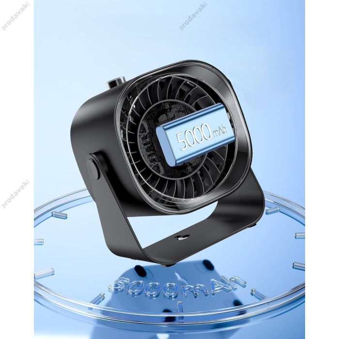 Портативний міні вентилятор CH WT-F87 Black