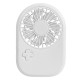 Портативний міні вентилятор CH N12-B White