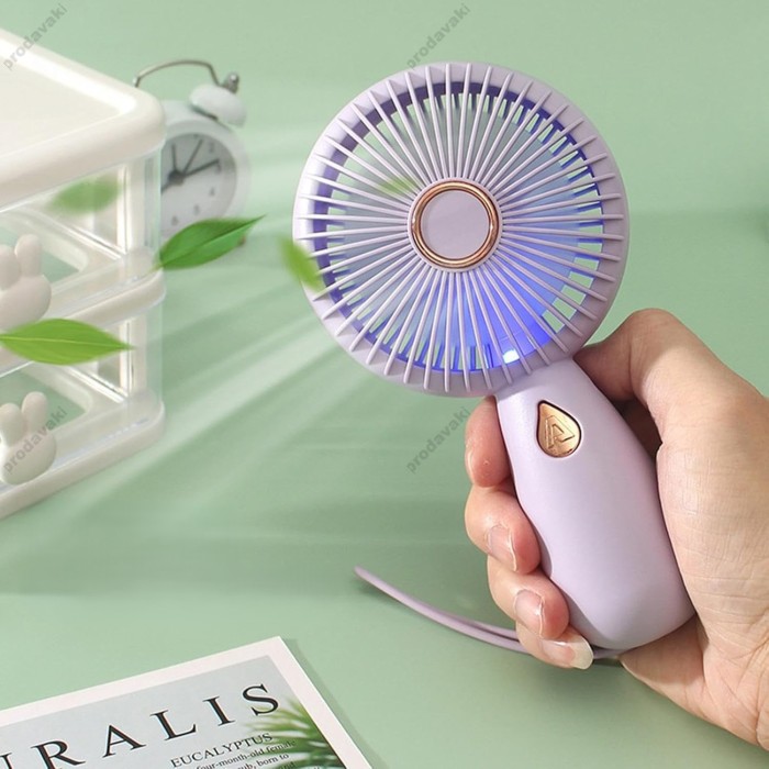 Портативний міні вентилятор CH ZB103 Lilac