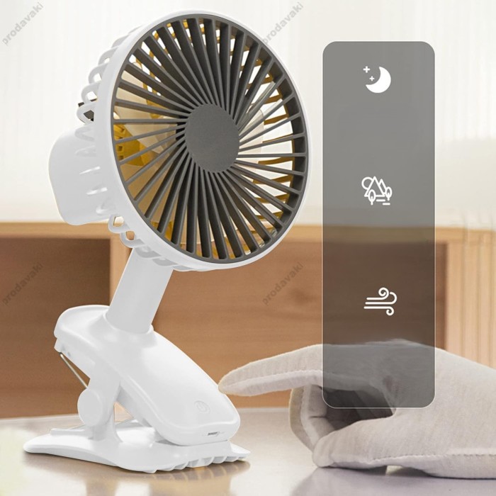 Портативний міні вентилятор CH MZL-31a White