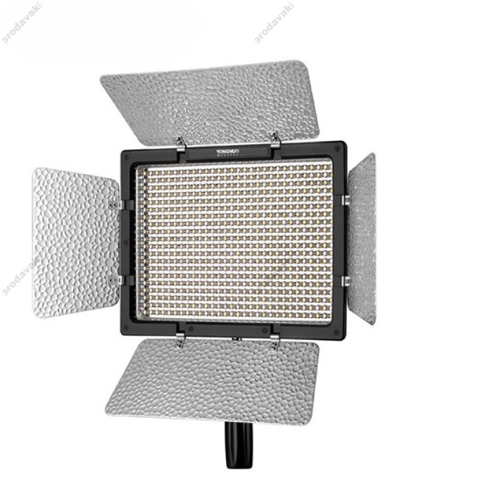 Лампа відеосвітло Yongnuo YN600L II 36W color 3200-5500K Light 600 pcs + 2 AKБ із зарядним пристроєм
