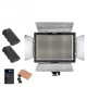 Лампа відеосвітло Yongnuo YN600L II 36W color 3200-5500K Light 600 pcs + 2 AKБ із зарядним пристроєм
