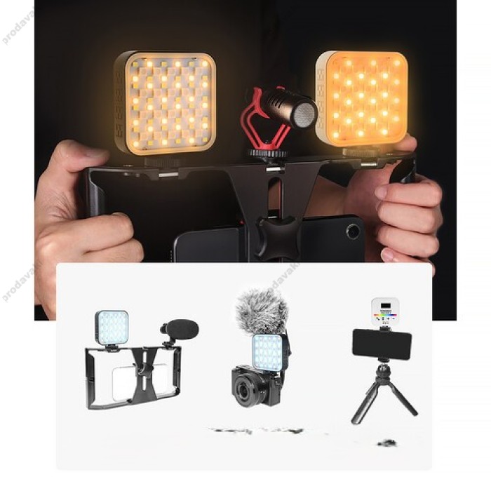  Накамерне відеосвітло LED Yongnuo YN60 RGB II Black