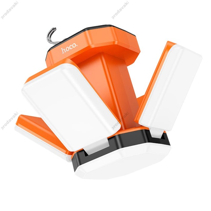 Лампа наружная (кемпинговая лампа) HOCO DL20 Cool light outdoor camping lamp Orange