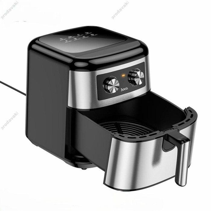 Аерогриль HOCO HJD16A Kitchen multifunctional air fryer 8L 1700W Black