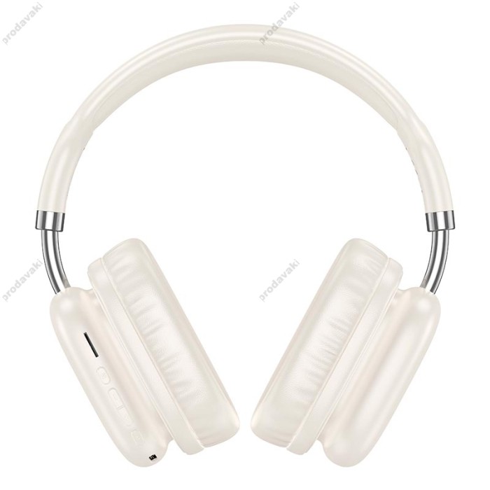 Бездротові Bluetooth навушники Hoco W52 Wonderful Headphones BT 5.4 Milky white