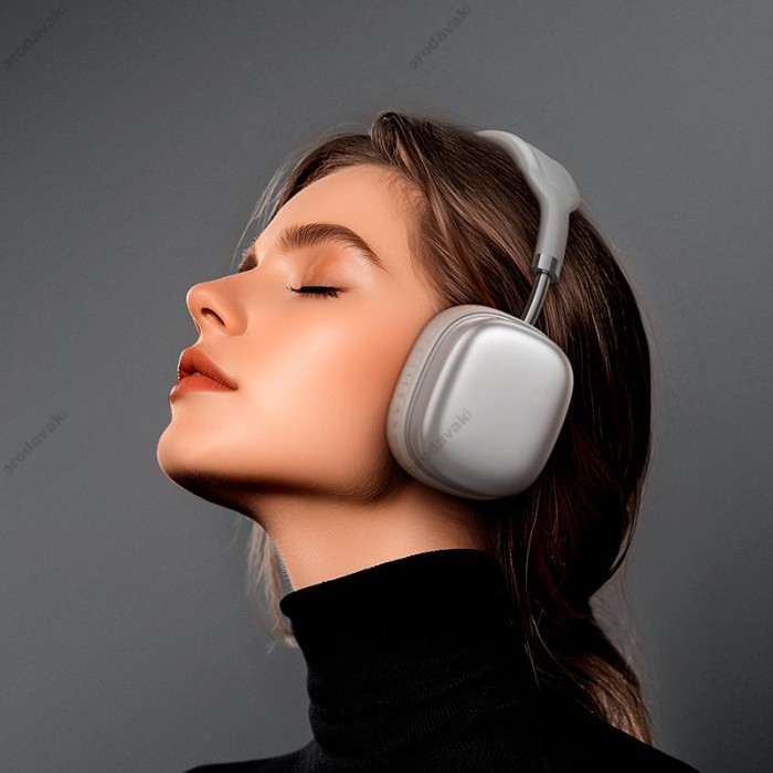 Бездротові Bluetooth навушники Hoco W52 Wonderful Headphones BT 5.4 Silver