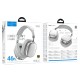 Бездротові Bluetooth навушники Hoco W52 Wonderful Headphones BT 5.4 Silver