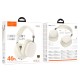 Бездротові Bluetooth навушники Hoco W52 Wonderful Headphones BT 5.4 Milky white