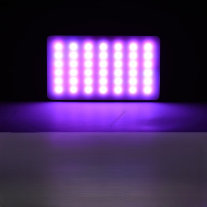  Накамерне відеосвітло LED CH W140 RGB