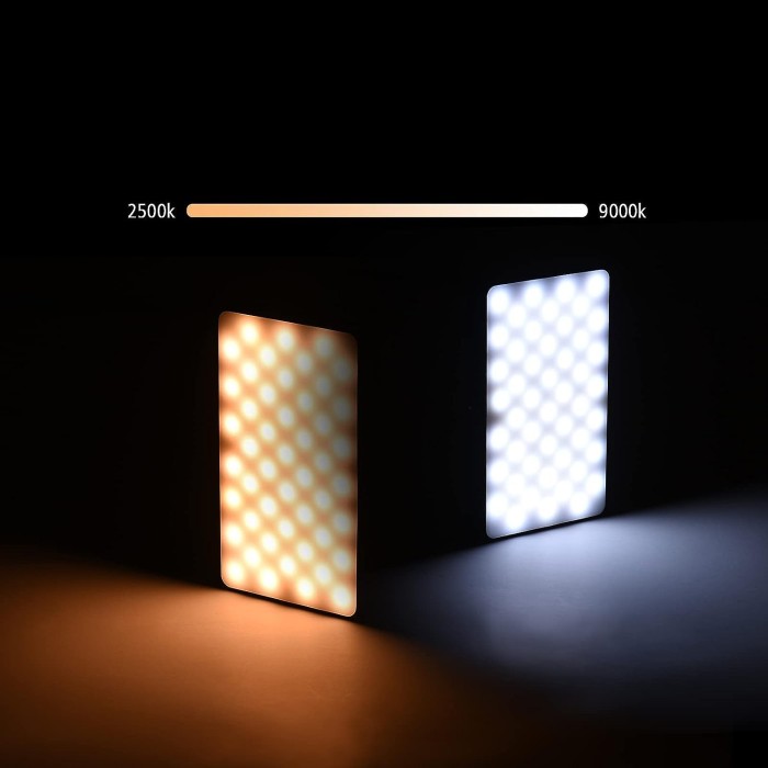 Накамерне відеосвітло LED CH W140 RGB