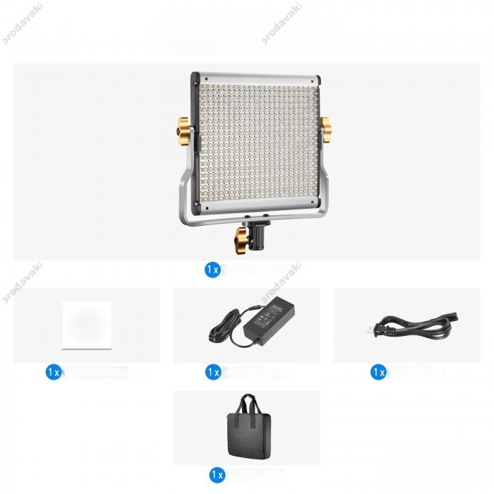 Лампа відеосвітло LED CH NEERWER NL480 28W Bi-Color 480pcs Led color 3200-5600K CRI 96+