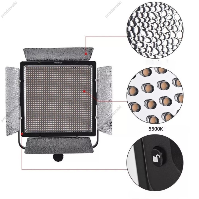 Лампа відеосвітло LED Yongnuo YN10800 81W Light 900 color 3200-5500K