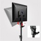 Лампа відеосвітло LED CH A118 44х28 cm 700 Lights 3000K-6000K 75W Remote