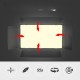 Лампа відеосвітло LED CH U800 29x17 cm 960 Lights 3200K-6500K Remote
