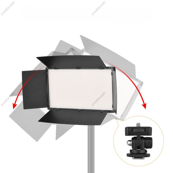 Лампа відеосвітло LED CH U800 29x17 cm 960 Lights 3200K-6500K Remote
