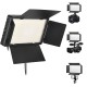 Лампа відеосвітло LED CH U600 Remote 21х12 cm 480 Lights 3200K-5500K