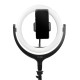 Лампа кільцева для селфі CH CODN-539B 10inch 26см 15W 3000-6500K Black