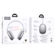 Бездротові Bluetooth навушники Hoco W65 Plus Wireless Headphones Silver