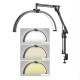 Безтіньова LED лампа CH F-550B 30W у формі півмісяця 3000K-6500K 55x27.8cm Black
