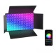 Лампа відеосвітло LED CH Pro 800 RGB 50W 3200-6500K + АКБ Black