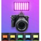 Накамерне відеосвітло LED CH VL-1158 RGB 8W 2700-6500K Black