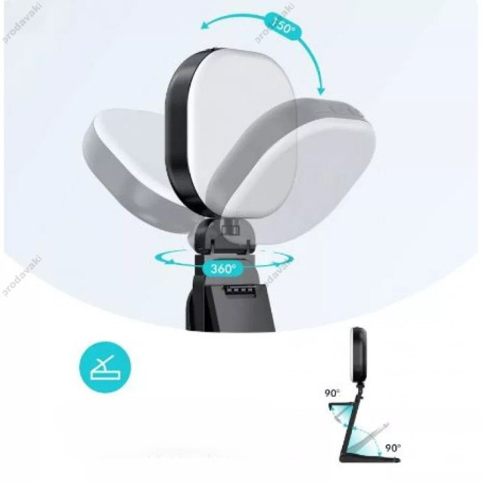 Селфі спалах Veron F-610A LED Live Streaming Light 3000 - 6000K