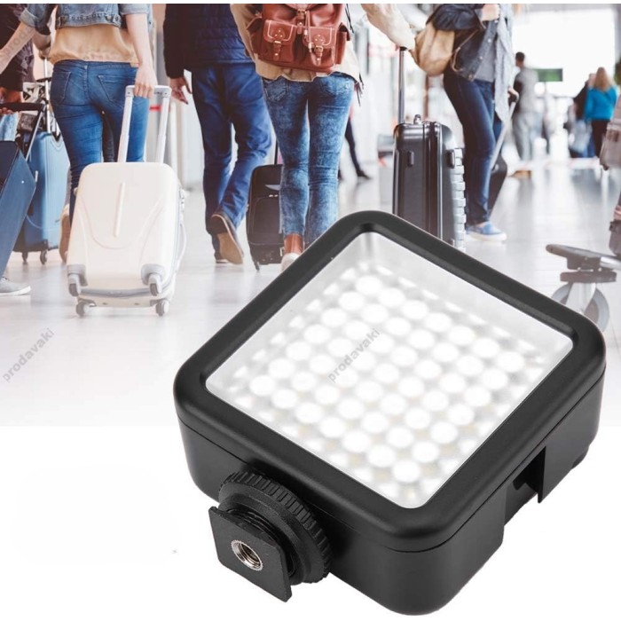 Накамерне відеосвітло LED CH W49 2500-6500K