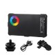 Накамерне відеосвітло LED CH LJ-S02 RGB 4000mAh 3000-6500K