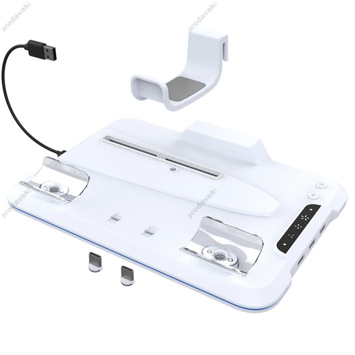 Док-станція Ipega PG-P5S020W Charge stand Slim Disc / Digital for PS5